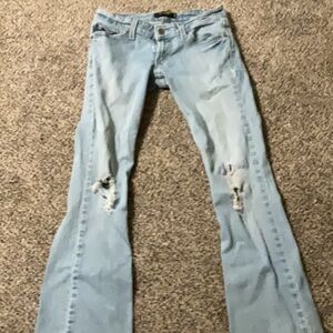 Kids Levi’s distressed in style jeans